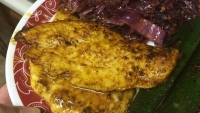 Дижонская курица с лимоном на гриле