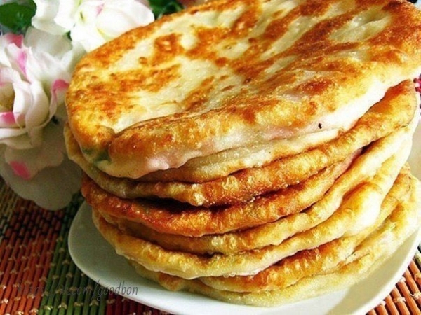 Сырные лепешки на кефире