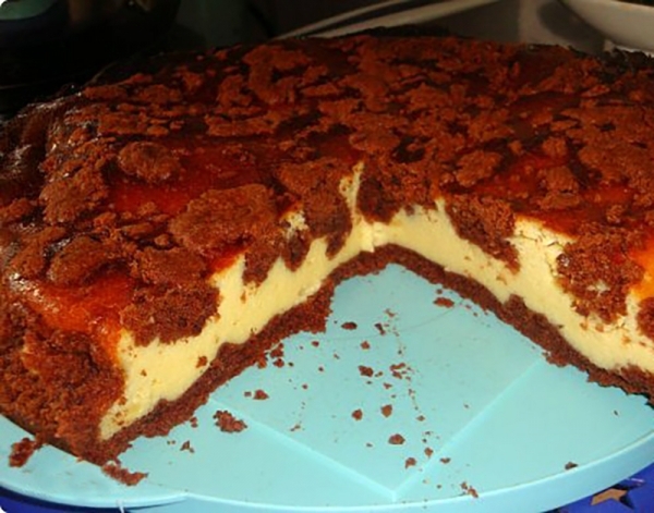 Немецкий &quot;рваный&quot; творожный пирог - Zupfkuchen