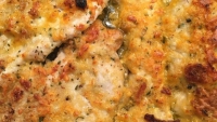 Чесночная курица с сыром
