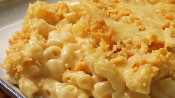 Макароны с сыром под хрустящей корочкой